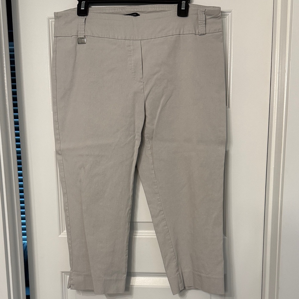 Zac & Rachel Light Gray Capris